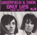 7inch Vinyl Single - Greenfield & Cook - Only Lies