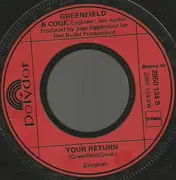 7inch Vinyl Single - Greenfield & Cook - Only Lies