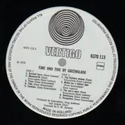 LP - Greenslade - Time And Tide - ORIGINAL SWIRL
