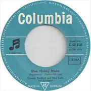 7inch Vinyl Single - Greetje Kauffeld & Paul Kuhn - Blue Honey Moon