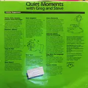 LP - Greg And Steve - Quiet Moments With Greg And Steve