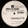 12inch Vinyl Single - Greg Di Mano - Gloria