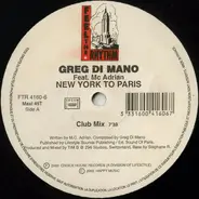 Greg Di Mano - New York To Paris