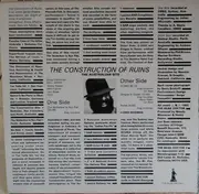LP - Greg Goodman / Henry Kaiser / Jon Rose - The Construction Of Ruins - The Australian Site