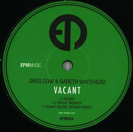 Greg Gow & Gareth Whitehead - VACANT