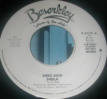 Greg Kihn - Sheila