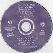CD - Greg Long - Cross My Heart