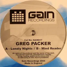 greg packer - Lonely Nights / Mind Reader