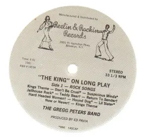 Greg Peters Band - 'The King' On Long Play