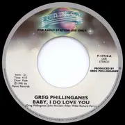 7inch Vinyl Single - Greg Phillinganes - Baby, I Do Love You