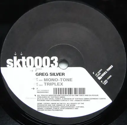 Greg Silver - Mono-Tone