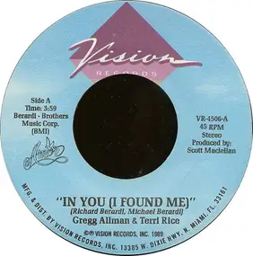 Gregg Allman - In You (I Found Me)
