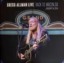Double LP - Gregg Allman - Live: Back To Macon, GA