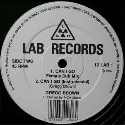 Gregg Brown - Can I Go