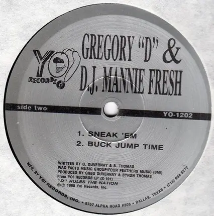 Gregory D & Mannie Fresh - Call Somebody Else