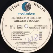 LP - Gregory Isaacs - Red Rose For Gregory