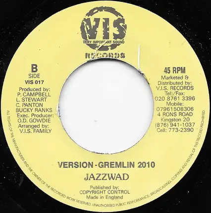 Gregory Isaacs / Jazzwad - Deportee Inna Winter Coat