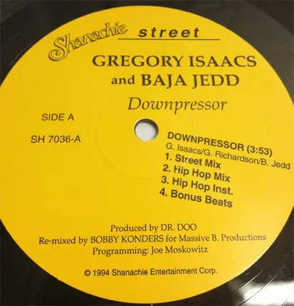 Gregory Isaacs / Ninjaman - Downpressor