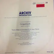 LP - Gregorian - Chor Der Mönche Der Benediktiner-Erzabtei St. Martin - Tertia Missa In Nativitate D. N. Jesu Christi (3. Weihnachtsmesse)