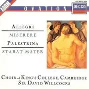 CD - Gregorio Allegri , Giovanni Pierluigi da Palestrina - Miserere / Stabat Mater