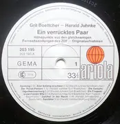 LP - Grit Boettcher / Harald Juhnke - Ein Verrücktes Paar