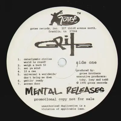 Grits - Mental Releases