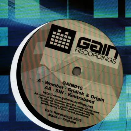 Gridlok & Origin / Kontraband - Wombat / Sin