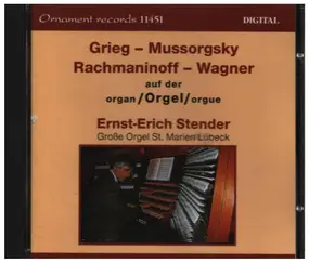 Edvard Grieg - Ernst-Erich Stender auf der Großen Orgel St. Marien Lübeck