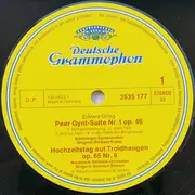 LP - Grieg - Peer Gynt Suiten Nr.1&2 • Hochzeitstag Auf Troldhaugen / Huldigungsmarsch Aus »Sigurd Jorsalfar«