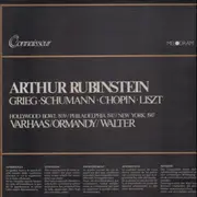 LP-Box - Grieg / Schumann / Chopin / Liszt - Arthur Rubinstein - Hollywood Bowl 1939 (Varhaas) / Philadelphia 1947 (Ormandy) / New York 1947 (Walter) - Hardcoverbox + Insert