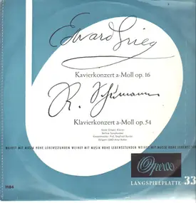 Edvard Grieg - Klavierkonzert Op. 16 / Klavierkonzert Op. 54