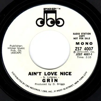 Grin - Ain't Love Nice