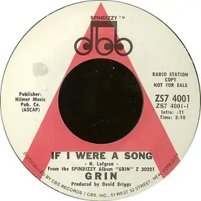 Grin - If I Were A Song / See What A Love Can Do