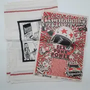 LP - Grindhouse - Sleeping At The Peeps - incl. tea towel, poster, button stickers