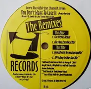 Gruv'n Disco Affair feat. Sharon Brown - You Don't Want To Lose It (The Remixes)