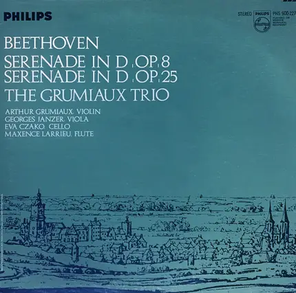 Beethoven - Serenade In D For Strings, Op. 8 / Serenade In D For Flute, Violin And Viola, Op. 25