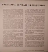 LP - Gruppo Dell'Almanacco Popolare - Canti Popolari Italiani - Gatefold