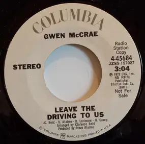 Gwen McCrae - Leave The Driving To Us