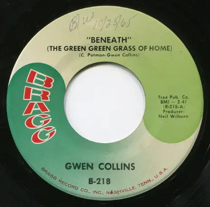 Gwen Collins - Beneath (The Green Green Grass Of Home)
