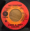7inch Vinyl Single - Gwen Collins & Jerry Collins - Get Together / We're Not Bad
