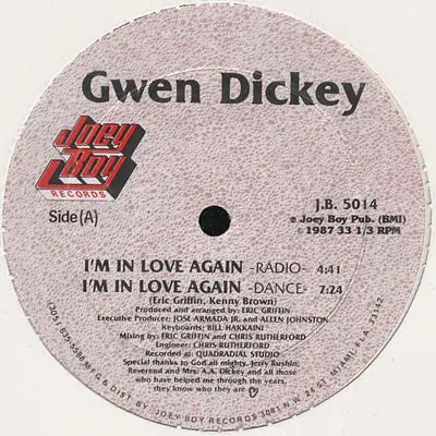 Gwen Dickey - I'm In Love Again