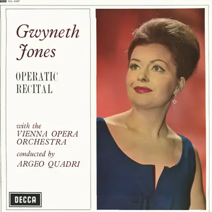 Gwyneth Jones With The Orchester Der Wiener Staatsoper Conducted By Argeo Quadri - Operatic Recital
