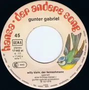7inch Vinyl Single - Gunter Gabriel - Willy Klein, Der Fernsehmann