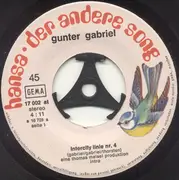 7inch Vinyl Single - Gunter Gabriel - Intercity Linie Nr.4