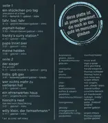 LP - Gunter Gabriel - Meine Helden Und Andere Pechvögel - Textured cover.