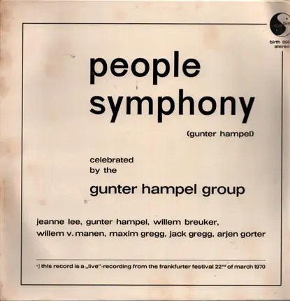 Gunter Hampel Group - People Symphony
