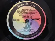 LP - Gunther Schuller - New England Conservatory Jazz Repertory Orchestra - Homage To Ellington In Concert
