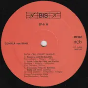 LP - C. Ph. E. Bach / Boccherini / Bashmakov/ Ginastera - Gunilla von Bahr