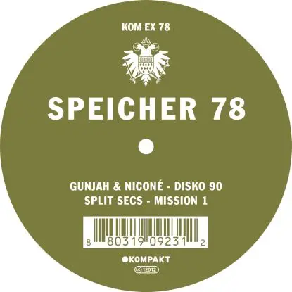 Niconé & Gunjah / Split Secs - Speicher 78