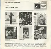 7inch Vinyl Single - Gunnar Wiklund - 1000 Wege Führ'n Nach Rom